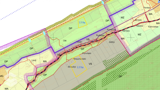 Pārdod nekustamo īpašumu "Zelmeņi", kas atrodas Kolkas pagastā starp Saunaga un Pitraga ciematiem. N Talsi un novads