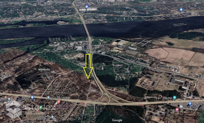 Pārdod 2161 m2 zemes gabalu Bišumuižā, Gulbju ielā. Zemes gabals ir izvietots blakus Jāņa Čakstes ga Рига - изображение 7