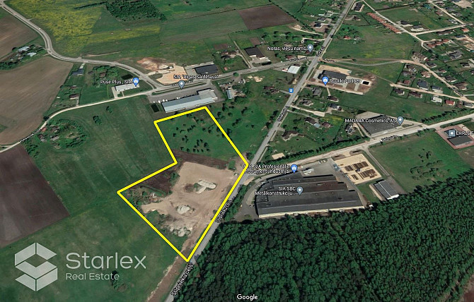 Pārdod neapbūvētu zemes gabalu ar platību 3,25 ha Stīpnieku ceļa malā, Mārupē, 3 km Mālpils pagasts - foto 1