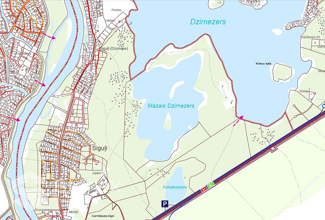 Pārdod 74 ha zemes īpašumu ar ezeru un priežu mežu. Īpašumā visa Mazā Dzirnezera 33 ha Rīgas rajons - foto 7