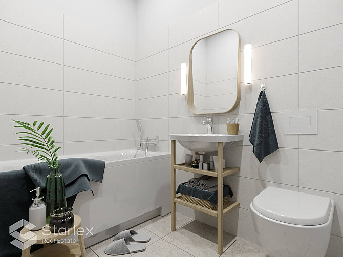 Burvīgs divistabu dzīvoklis ar lielu balkonu pie Juglas ezera. Māja nodota ekspluatācijā, Rīga - foto 10