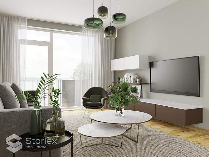 Burvīgs divistabu dzīvoklis ar lielu balkonu pie Juglas ezera. Māja nodota ekspluatācijā, Rīga - foto 9