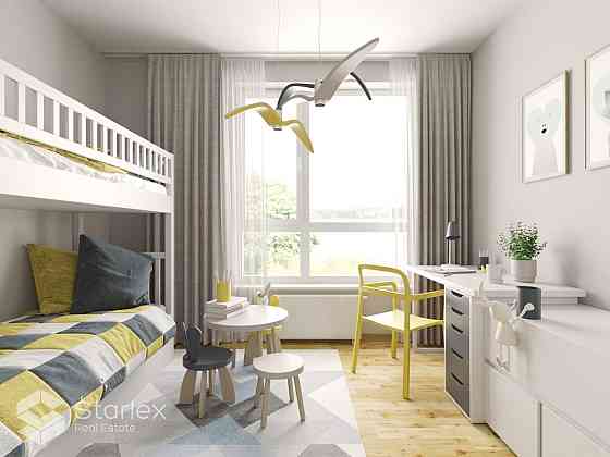 Очаровательная двухкомнатная квартира с балконом на берегу озера Югла.  Дом сдан Rīga