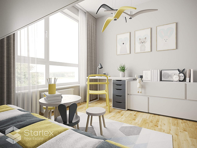 Burvīgs divistabu dzīvoklis ar balkonu pie Juglas ezera.  Māja nodota ekspluatācijā, Rīga - foto 7