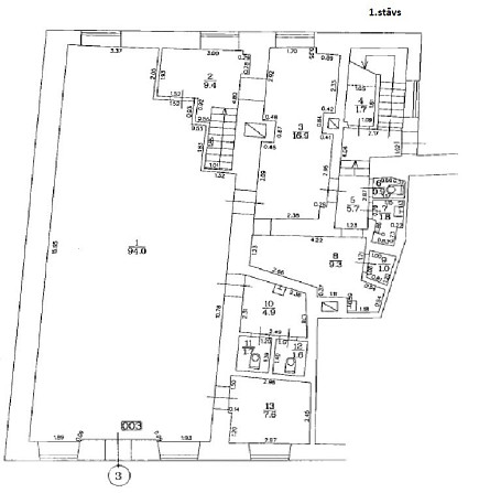 Iznomā restorānam/kafejnīcai piemērotas telpas prestižā vietā Vecrīgā, Pils laukumā 4. Rīga - foto 12