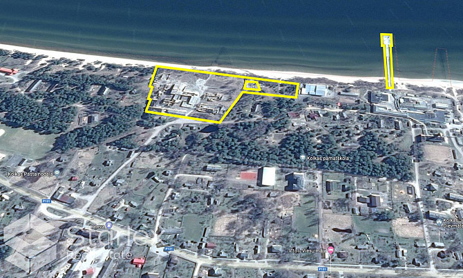 Pārdod zemes īpašumu pašā jūras krastā, 2 km attālumā no Kolkas raga. Zemes gabals ar Talsi un novads - foto 5