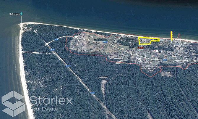 Pārdod zemes īpašumu pašā jūras krastā, 2 km attālumā no Kolkas raga. Zemes gabals ar Talsi un novads - foto 6