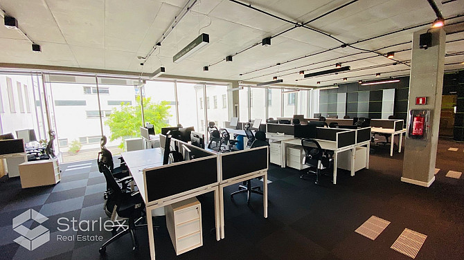 Moderna biroja ēka. Mūkusalas biznesa centrs. 2. stāvs. Telpas labā stāvoklī. Pievilktas Rīga - foto 13