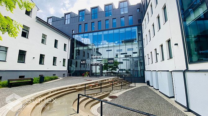 Moderna biroja ēka. Mūkusalas biznesa centrs. 2. stāvs. Telpas labā stāvoklī. Pievilktas Rīga - foto 17