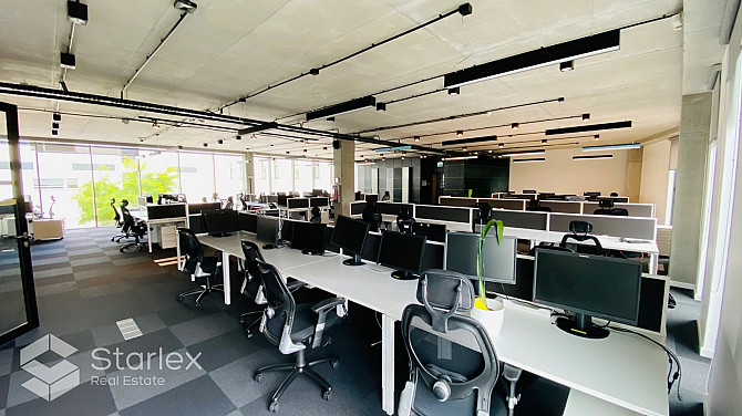 Moderna biroja ēka. Mūkusalas biznesa centrs. 2. stāvs. Telpas labā stāvoklī. Pievilktas Rīga - foto 6