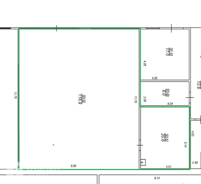 Plašas telpas tirdzniecības centrā. Ērta piebraukšana, plaša autostāvvieta, blakus Vienības Rīga - foto 8