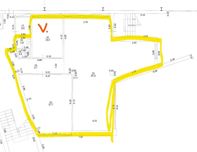 Birojs labā stāvoklī. Noliktavu/ biroju centrs netālu no Mārupes centra, 2. stāvu biroju Mālpils pagasts - foto 11