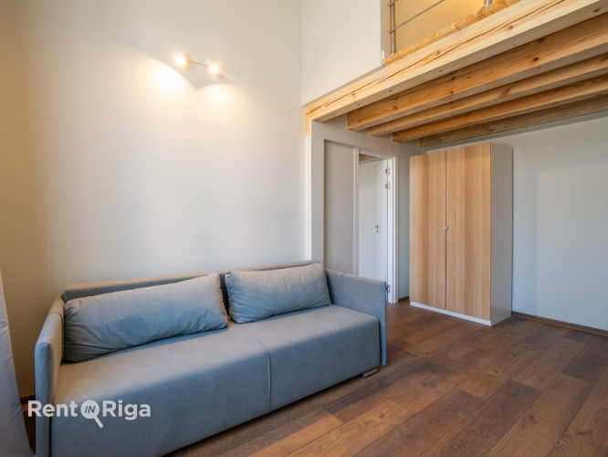 Pieejams unikāls lofta tipa dzīvoklis jaunajā projektā Katolu ielā 11  ar augstvērtīgu Rīga - foto 5