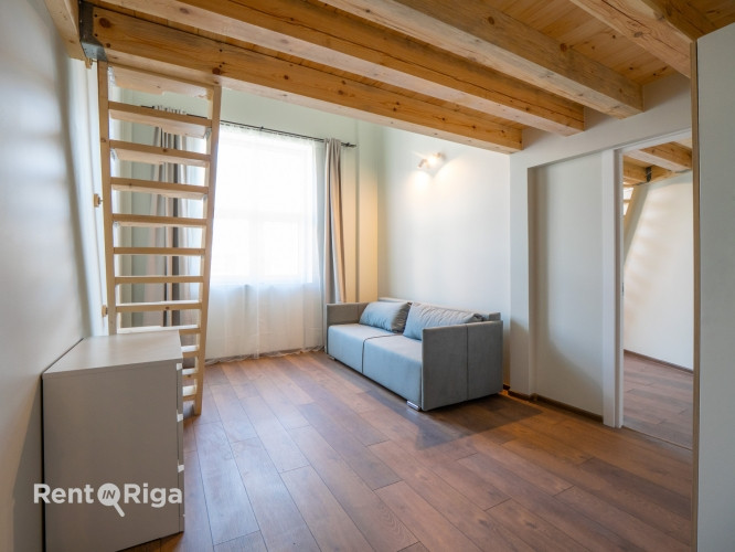 Pieejams unikāls lofta tipa dzīvoklis jaunajā projektā Katolu ielā 11  ar augstvērtīgu Rīga - foto 4