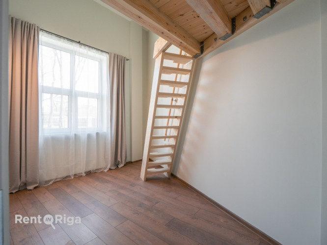 Pieejams unikāls lofta tipa dzīvoklis jaunajā projektā Katolu ielā 11  ar augstvērtīgu Rīga - foto 7