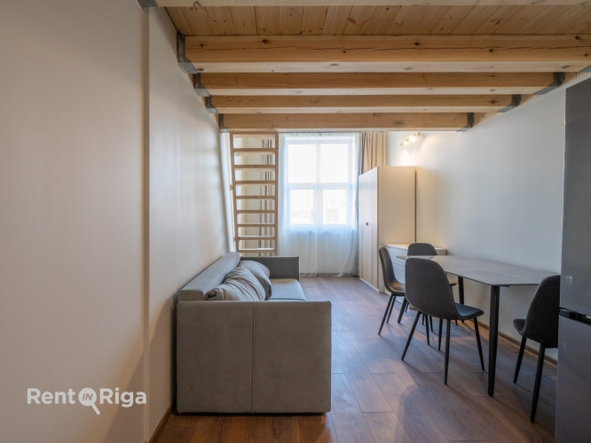 Pieejams unikāls lofta tipa dzīvoklis jaunajā projektā Katolu ielā 11  ar augstvērtīgu Rīga - foto 6