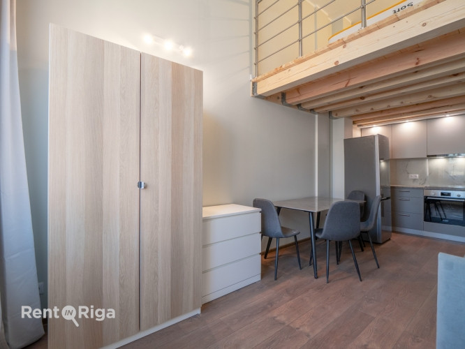 Pieejams unikāls lofta tipa dzīvoklis jaunajā projektā Katolu ielā 11  ar augstvērtīgu Rīga - foto 3