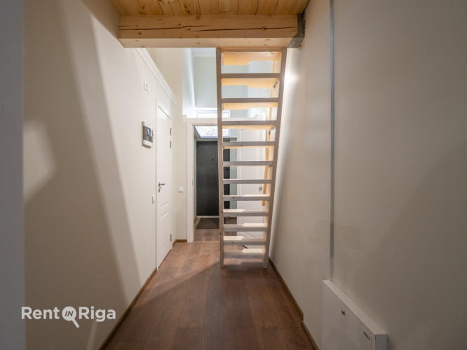 Pieejams unikāls lofta tipa dzīvoklis jaunajā projektā Katolu ielā 11  ar augstvērtīgu Rīga - foto 2