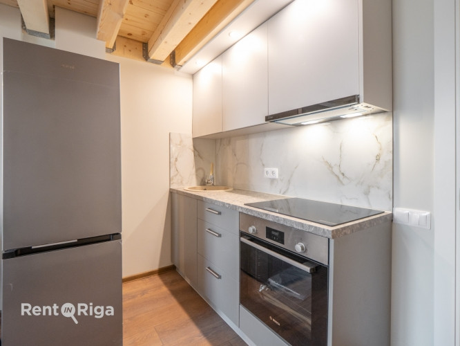 Pieejams unikāls lofta tipa dzīvoklis jaunajā projektā Katolu ielā 11  ar augstvērtīgu Rīga - foto 1