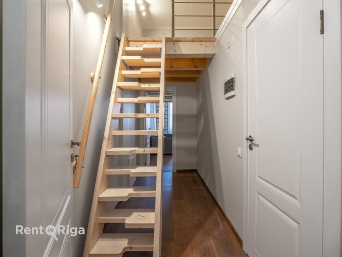 Pieejams unikāls lofta tipa dzīvoklis jaunajā projektā Katolu ielā 11  ar augstvērtīgu Rīga - foto 5