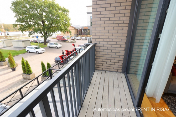 Moderns jauns dzīvoklis ar skatu uz Daugavu, ar balkonu. Dzīvoklis pilnībā skaisti stilīgi Rīga - foto 7