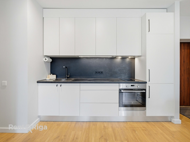 Īrei pieejams praktisks un mūsdienīgs 2-istabu dzīvoklis Rīgas centrā.  Dzīvoklim ir Rīga - foto 6