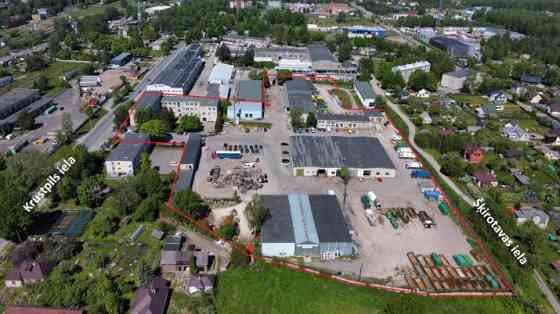 Складской и офисный комплекс на улице Крустпилс, 121.  Территория Remus Elektro. Площадь Рига