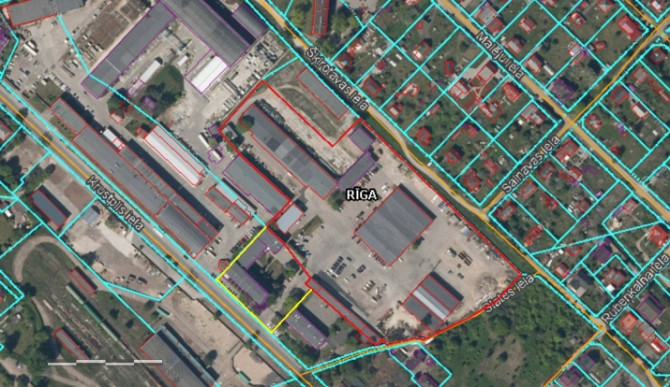 Noliktavu un biroju komplekss Krustpils ielā 121.  Remus Elektro teritorija. Noliktavu platība - Rīga - foto 3