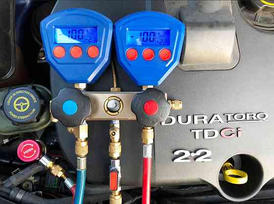 Pārbaude un Autokondicionieru Uzpilde / Проверка и Заправка Автокондиционеров R1234yf, R134a... Rīga