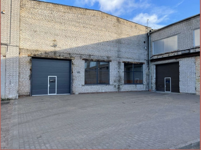 Apkurināmās ražošanas/noliktavas telpas ar telferi 10 t.  Brīvības gatve 201, pretī 