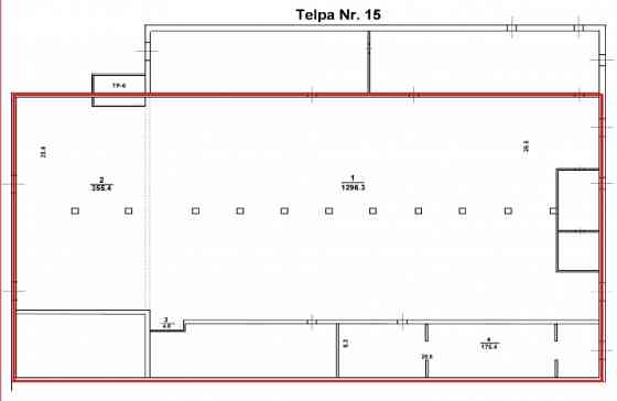 Промышленные помещения с высокими потолками и отоплением.   Бывшая территория Rīga