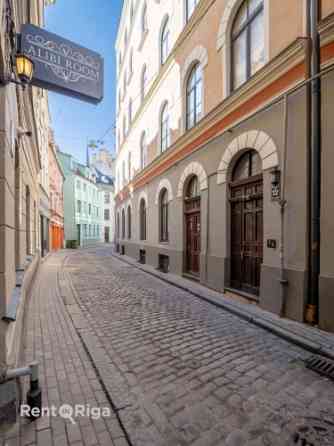 Тихая и солнечная двухуровневая квартира с террасой, сауной и 2 каминами.  На Rīga