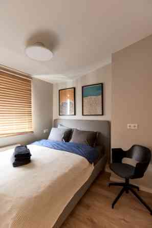 Студия с продуманным до мелочей дизайном и комфортом, который ощущается в каждом Rīga