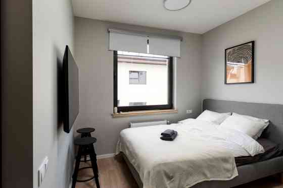 Студия с продуманным до мелочей дизайном и комфортом, который ощущается в каждом Rīga