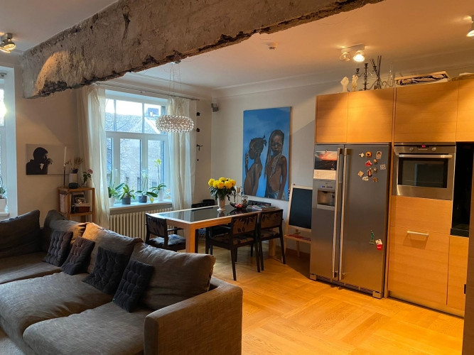 Сдается в аренду квартира с уникальным дизайнерским интерьером, есть парковка, Рига - изображение 3