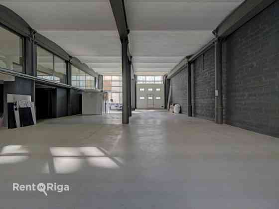 Светлые производственные/складские помещения в районе ВЭФ.  Преимущества: + Рига