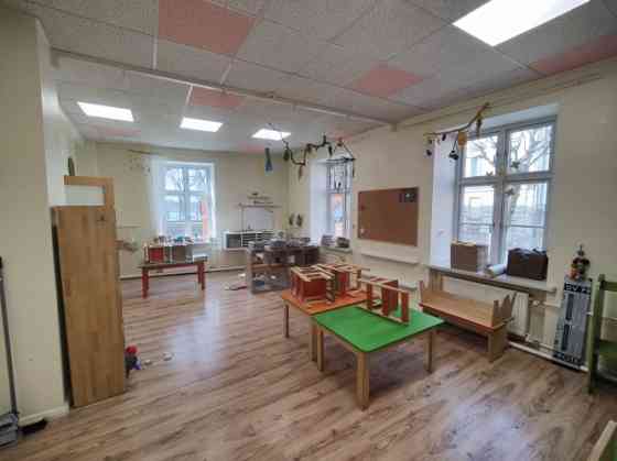 Premises of a former kindergarten for rent in Old Town (Vecrīga).  They are fully suited for a kinde Рига