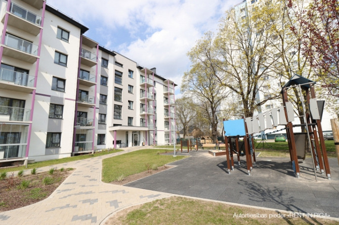 Izīrē 2-istabu dzīvokli slēgtā teritorijā!  Projekts atrodas klusākajā Purvciema daļā, Rīga - foto 10