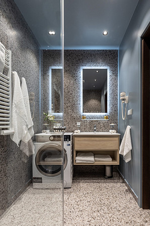 Jaunceltne, fasādes māja, labiekārtots apzaļumots pagalms, pazemes autostāvvieta, ieeja no Jūrmala - foto 13