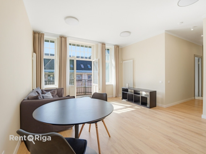 Меблированная 2-комнатная квартира в центре Риги.  Адрес: улица Кришьяня Рига - изображение 2
