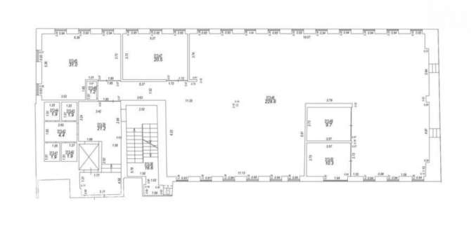 Moderna biroja ēka. Mūkusalas biznesa centrs. 4. stāvs. Telpas labā stāvoklī. Pievilktas Rīga - foto 18