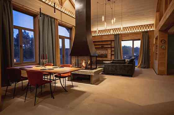 Unikāla energoefektīva Šalet (A+) māja ar pakāpeniskas paplašināšanas iespēju unikālā vietā starp... Другой