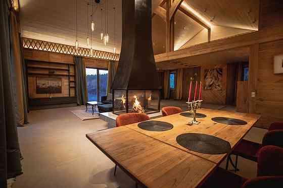 Unikāla energoefektīva Šalet (A+) māja ar pakāpeniskas paplašināšanas iespēju unikālā vietā starp... Другой