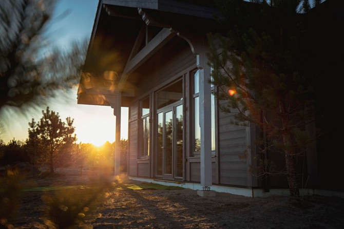 Unikāla energoefektīva Šalet (A+) māja ar pakāpeniskas paplašināšanas iespēju unikālā vietā starp... Другой - изображение 6