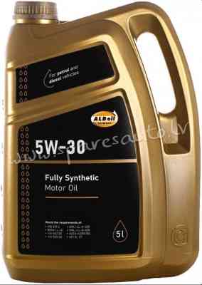 ALBXT5L - ALB eļļa 5W-30 pilnīgi sintētiska universāla SL/CF 5 L - Motoreļļa - UNSORTED AUTO PIEDERU Рига