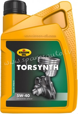 KR34447 - eļļa KROON-OIL TORSYNTH 5W-40 5L - Motoreļļa - UNSORTED AUTO PIEDERUMI Rīga - foto 1