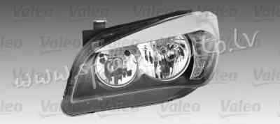 ZBM111043R - OEM: 63112990002' Valeo, (09-12), with motor for headlamp levelling, ECE R - Priekšējai Rīga