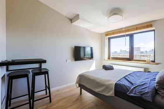 Сдается стильная квартира-студия в центре Риги.  Полностью новая  отличная Рига