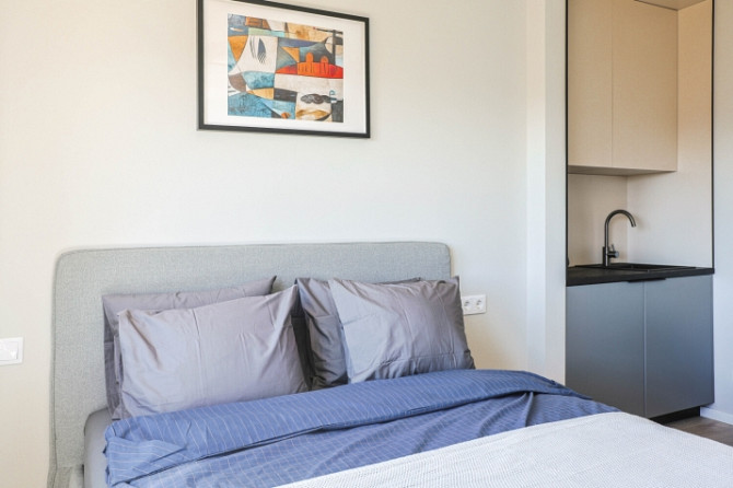 Сдается стильная квартира-студия в центре Риги.  Полностью новая  отличная Рига - изображение 8