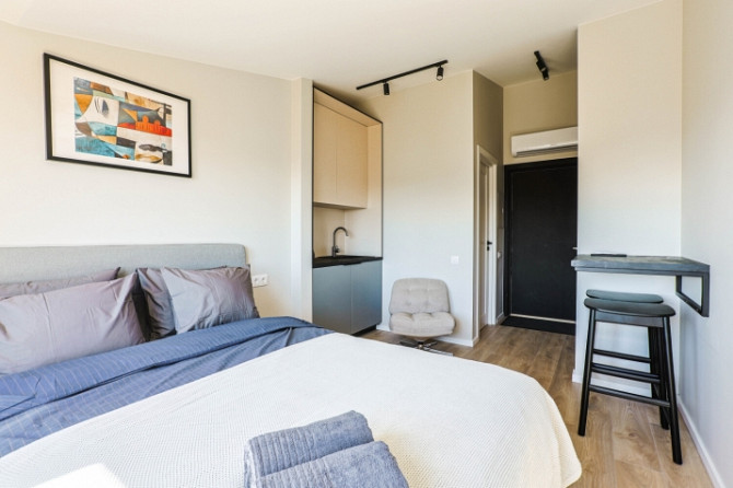 Сдается стильная квартира-студия в центре Риги.  Полностью новая  отличная Рига - изображение 9